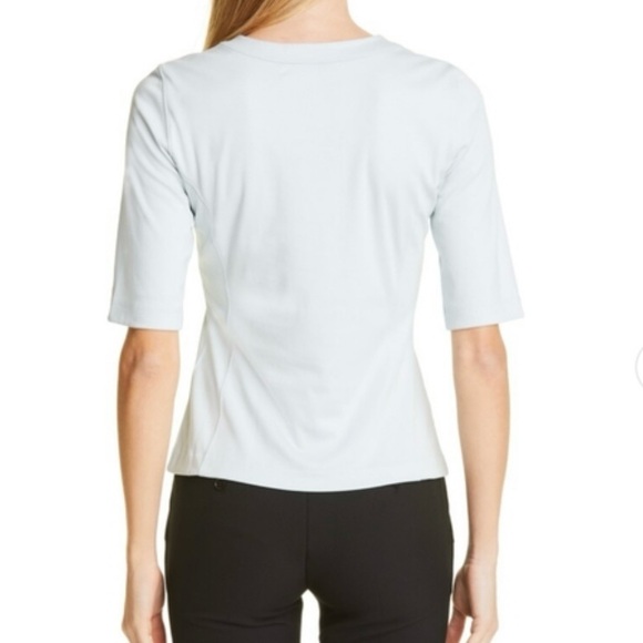 FOR LITTLE BIG C 📦 MOVING SALE! Rebecca Taylor BLACK Fit Short Sleeve Re… - Picture 2 of 8